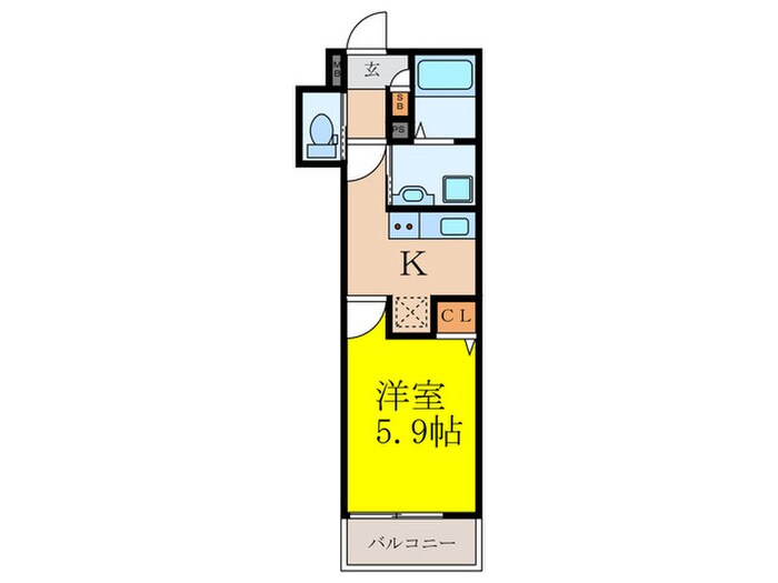 仮）高槻市赤大路共同住宅の物件間取画像