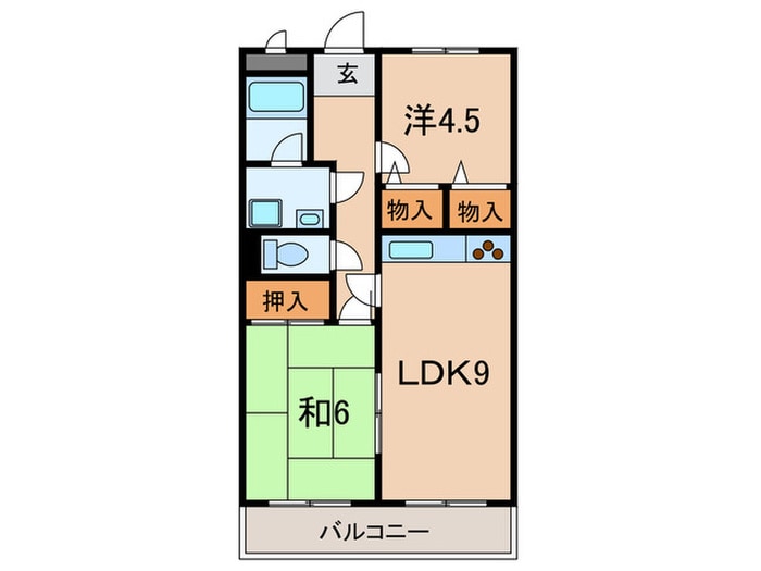 ルミエ－ル星ケ丘の物件間取画像