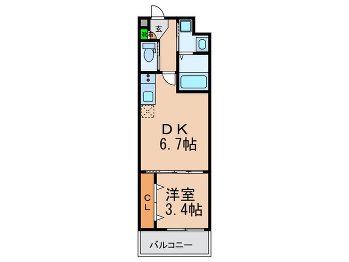 NU KITATANABEの物件間取画像