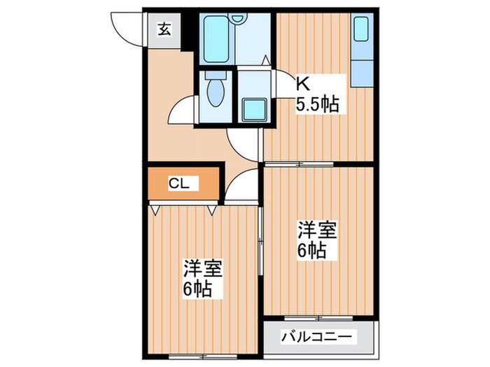 レジデンスＭＭの物件間取画像