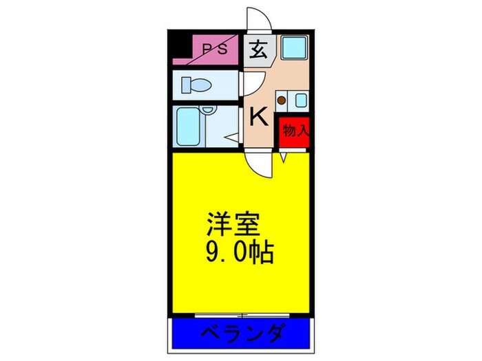 メゾン南江口の物件間取画像