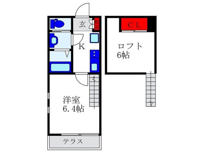 フォルトゥーナ曽根の物件間取画像