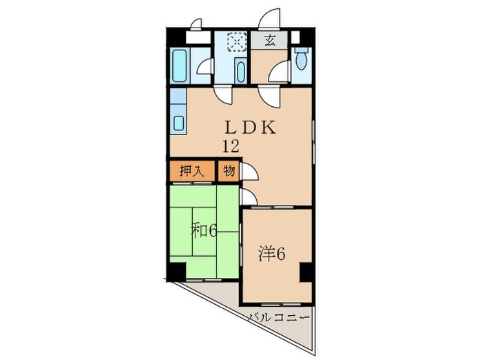 ファミール 武庫之荘の物件間取画像