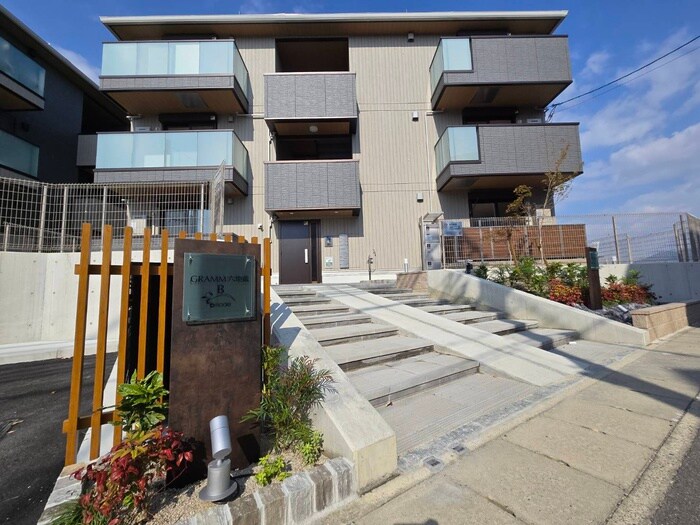 GRAMM六地蔵B棟の物件外観写真