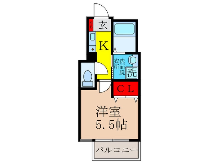物件間取画像