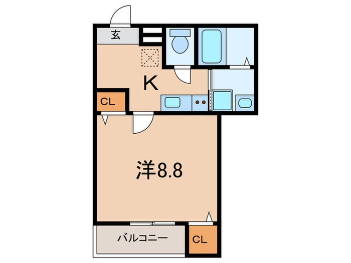 フジパレス西宮鳴尾町の物件間取画像