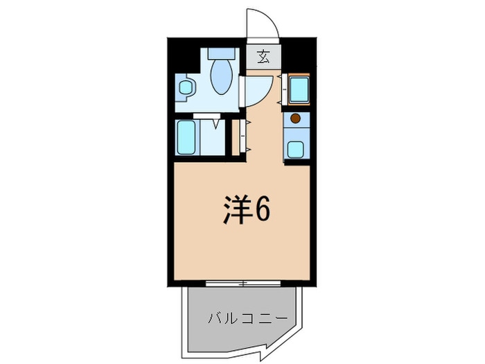 ｲﾝﾀｰﾌｪﾙﾃｨＲ２甲子園の物件間取画像