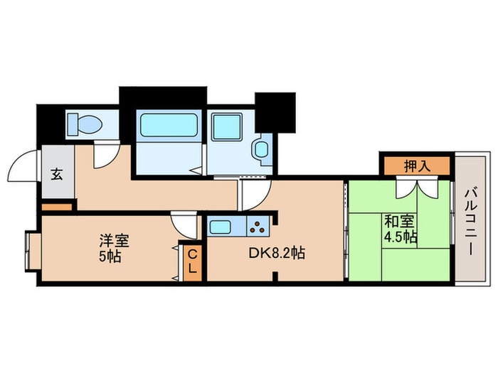 希来里（409）の物件間取画像