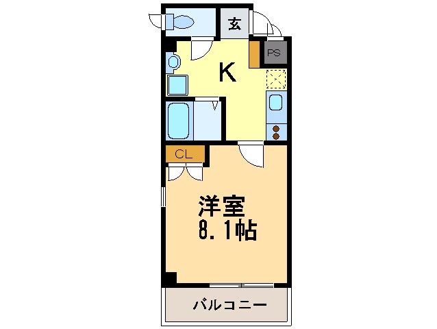 クレア－ル本山の物件間取画像