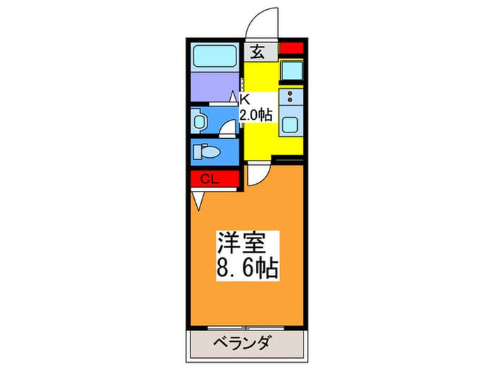 ジョイフルの物件間取画像