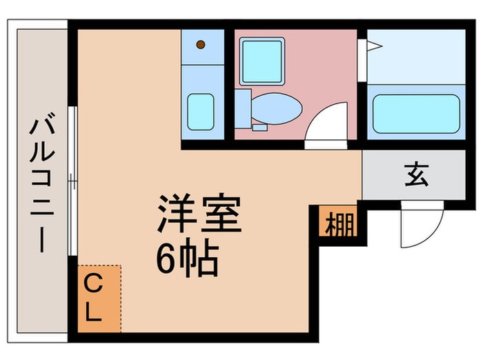 ビオス京都西陣アヤナスの物件間取画像