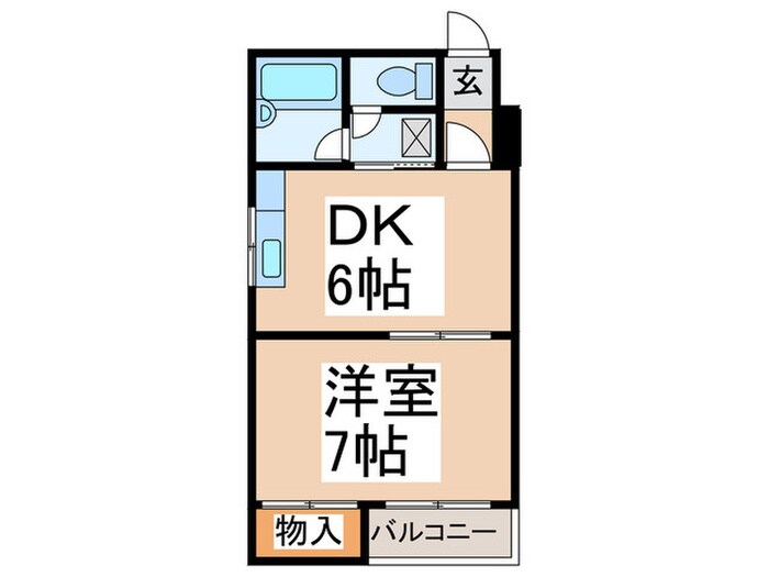 物件間取画像