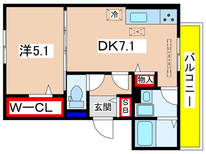 (仮)ブリランテ山ノ内の物件間取画像