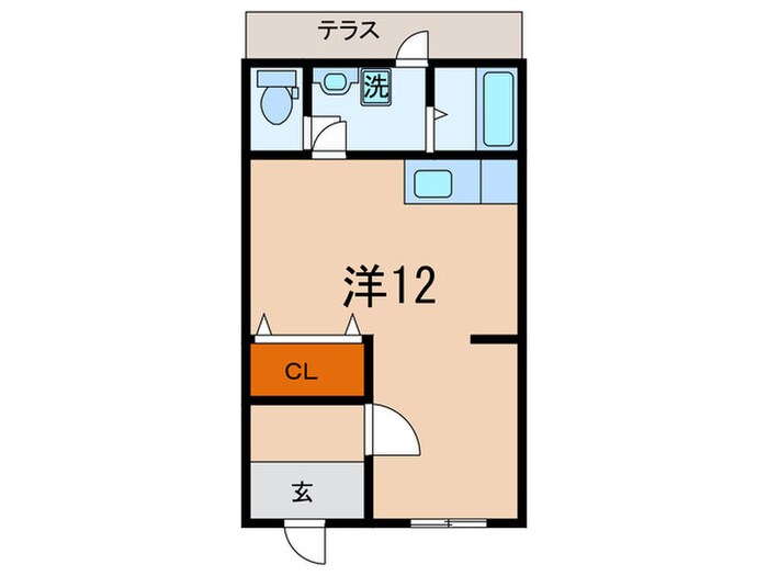 セピアコ－トの物件間取画像