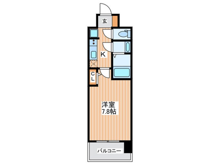 ﾌﾟﾚｻﾝｽNEO大和田STATIONﾍﾞｾﾞﾙの物件間取画像