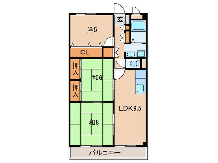 みずほマンションの物件間取画像
