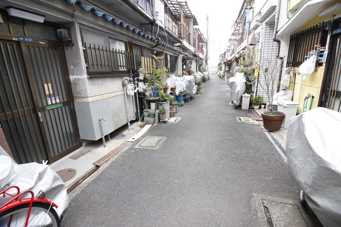 四條畷市米崎町貸家の物件外観写真