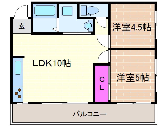 マツモトビルの物件間取画像