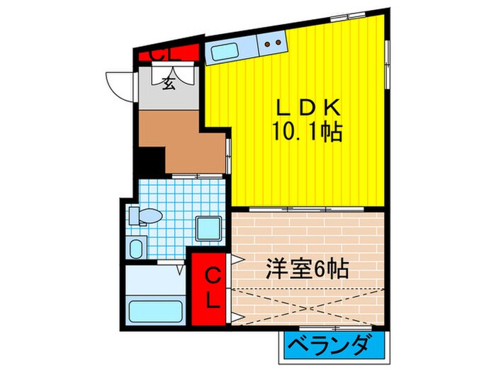 アリーナ大池の物件間取画像