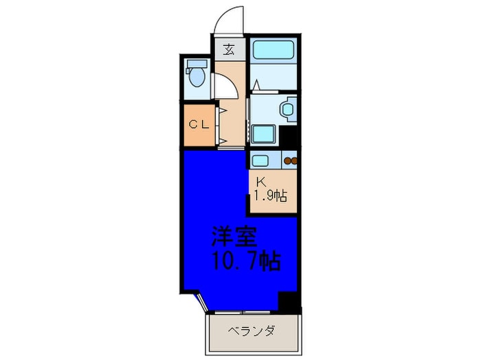 ブリランテⅢ番館の物件間取画像