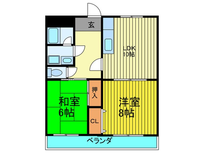 物件間取画像