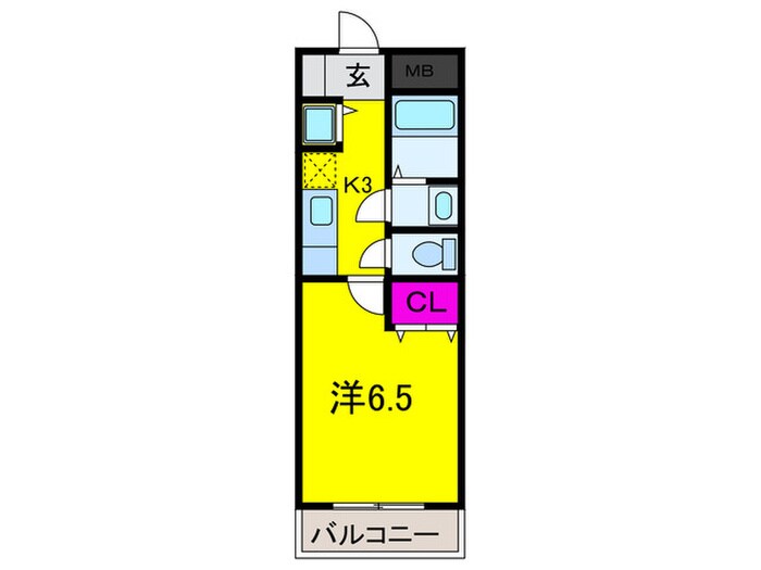 パ－クヒルズの物件間取画像