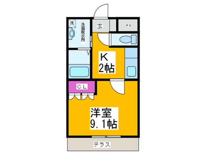 シャルマン桂の物件間取画像