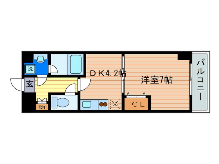 エンゼルプラザｅａｓｔⅡの物件間取画像