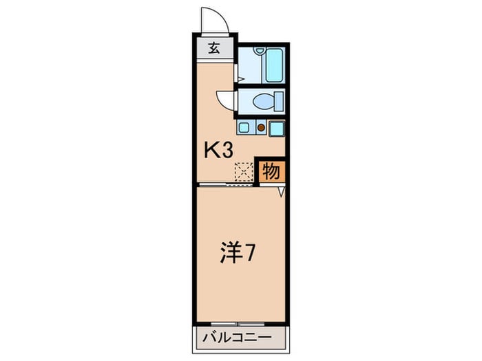 林ビルの物件間取画像