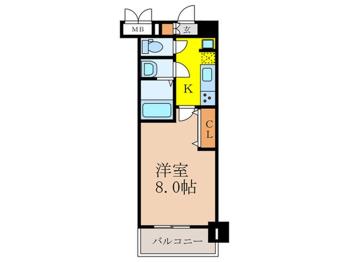 Luxe新大阪EASTⅠの物件間取画像