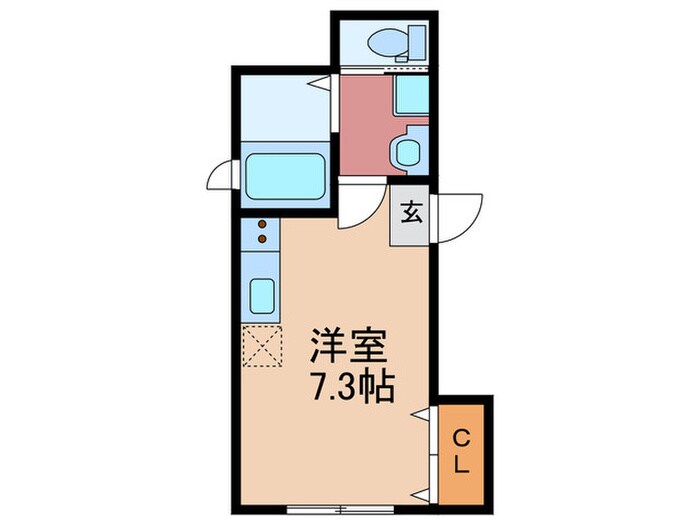 駅前セノーテの物件間取画像