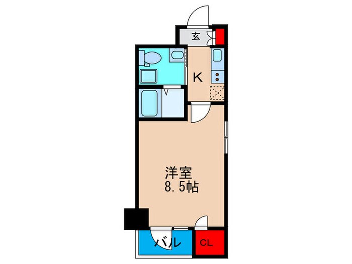 HS梅田ＥＡＳＴの物件間取画像