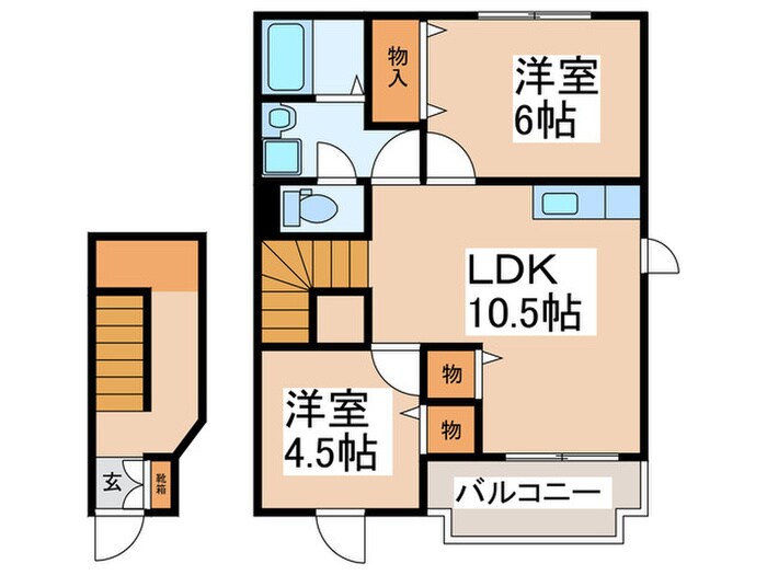 メドラの物件間取画像