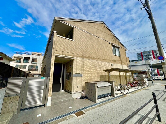 パ－ルレジデンス芦原橋の物件外観写真