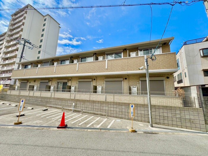 パ－ルレジデンス芦原橋の物件外観写真