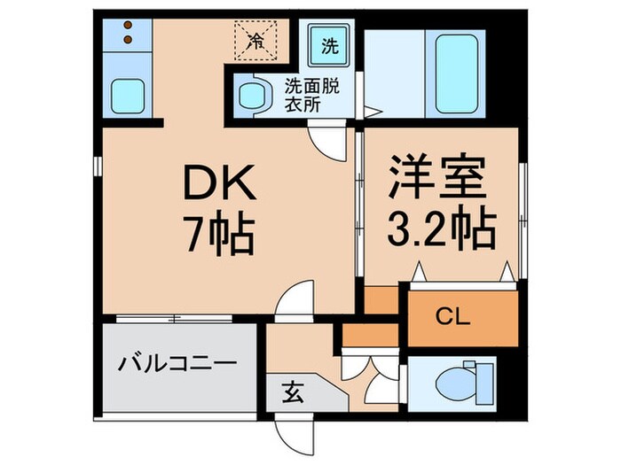 ルカセレーヌの物件間取画像