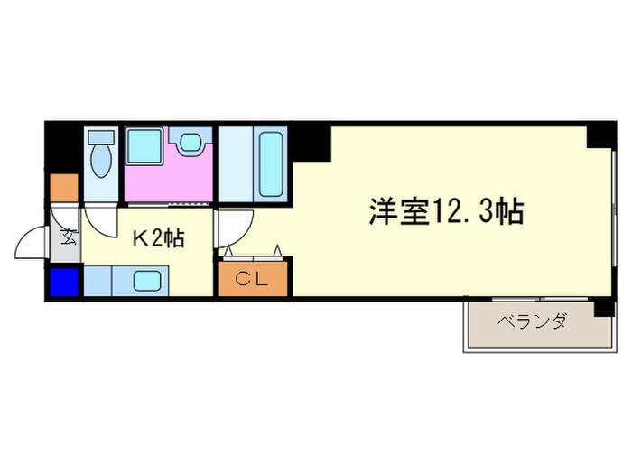 アスティオン深草の物件間取画像