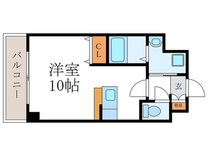 レスペランス西小路の物件間取画像