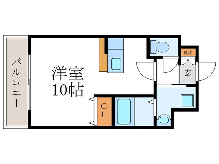 レスペランス西小路の物件間取画像