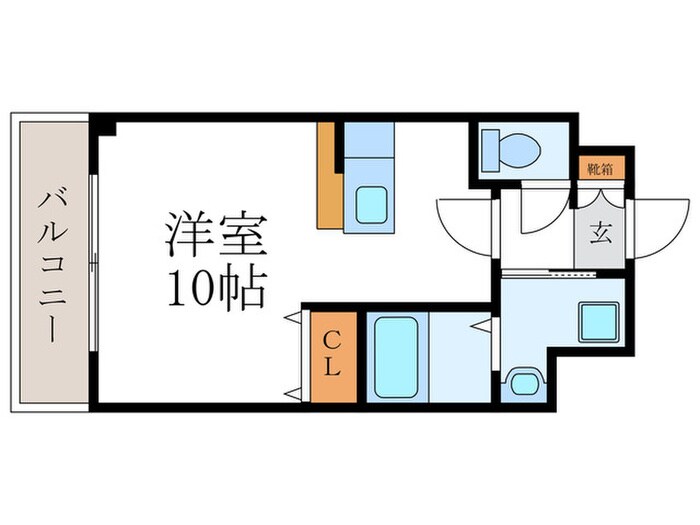 レスペランス西小路の物件間取画像
