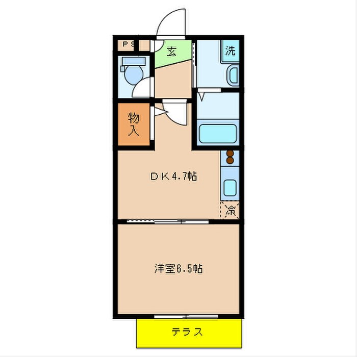 サニーコートの物件間取画像