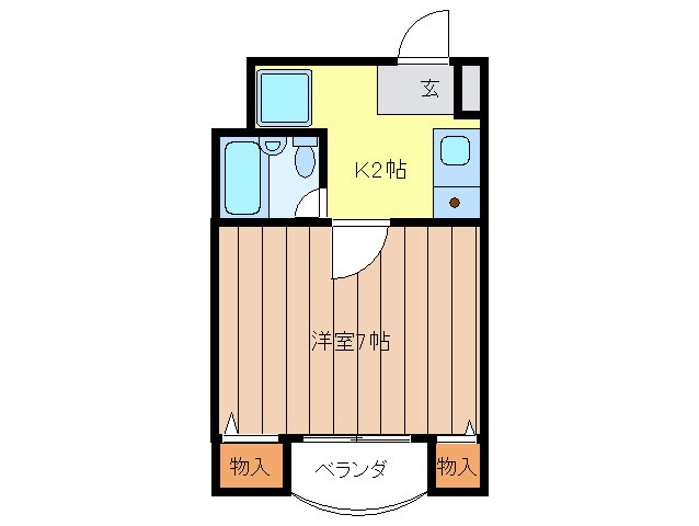 物件間取画像