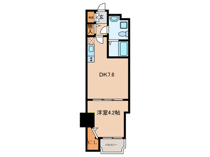 セレニテ梅田ESTの物件間取画像