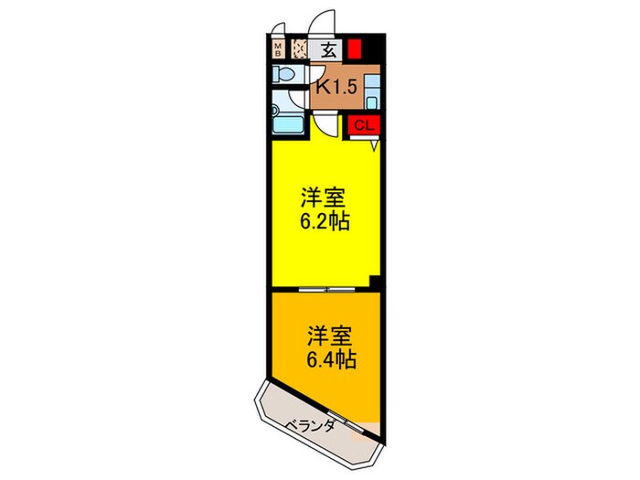 フィルシティ－交野の物件間取画像