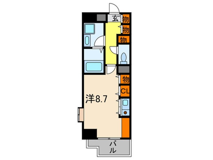 フレックス芦屋の物件間取画像