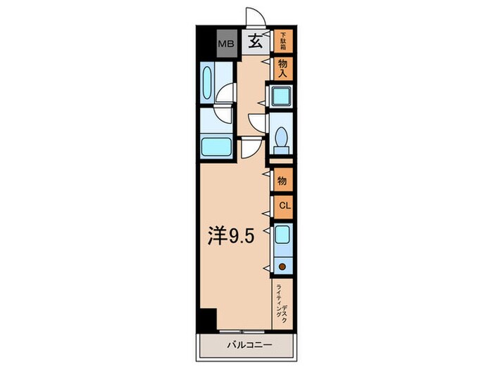 フレックス芦屋の物件間取画像