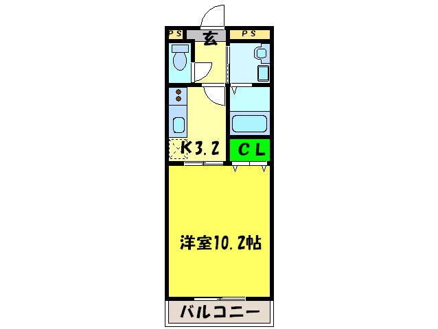 ｱﾝﾌﾟﾙ-ﾙｸﾗ-ｼﾞｭSHIMADAの物件間取画像