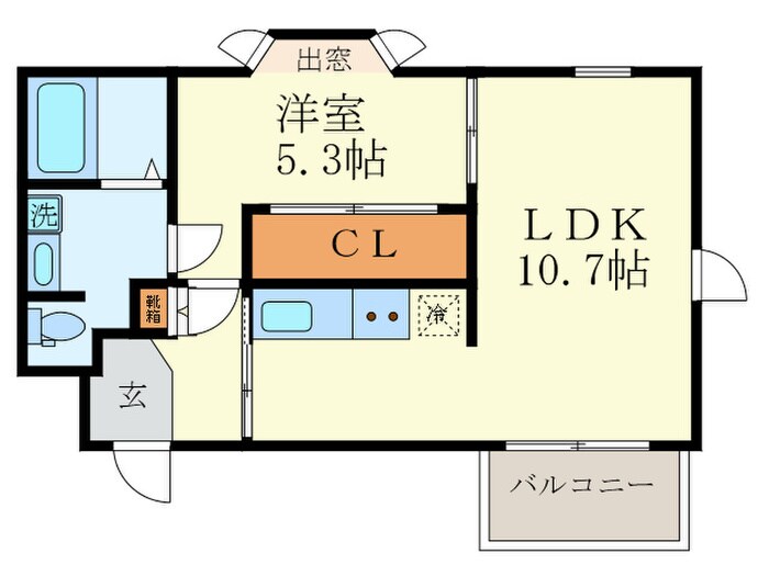 BEL CASAの物件間取画像