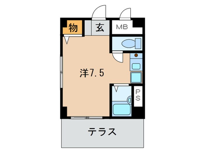 ｱﾑｰﾙｺｰﾄの物件間取画像