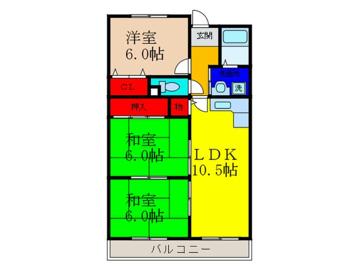 リ－ブ高瀬の物件間取画像